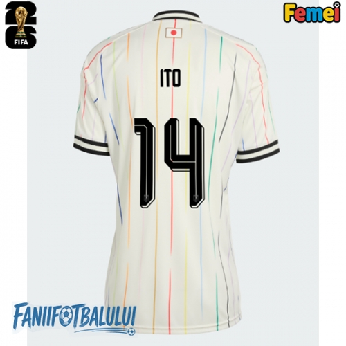 Japonia Junya Ito #14 Echipament de Fotbal Replică Mondial 2026 Femei Deplasare Japonia Junya Ito #14 Echipament de Fotbal Replică Mondial 2026 Femei Deplasare
